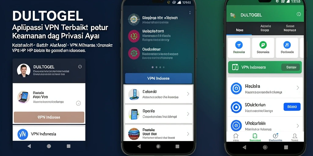 Antarmuka DULTOGEL yang intuitif dan mudah digunakan.