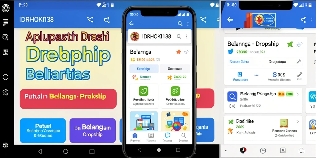 Screenshot antarmuka IDRHOKI138 yang menunjukkan fitur dropship.
