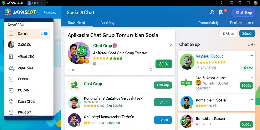 Tampilan antarmuka JAYASLOT yang menarik dan fungsional.